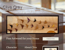 Tablet Screenshot of clivegrey.com